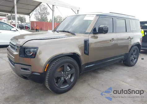 2023 Land Rover Defender 110 X-Dynamic Se z USA, uszkodzony, nr VIN SALE27EU7P2149811